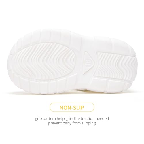 Image of BMCiTYBM Baby Boy Girl Closed Toe Summer Toddler Sandals Lightweight Shoes Infant Non-Slip First Walking Sneakers 6 9 12 18 24 Months 2-3 Years
