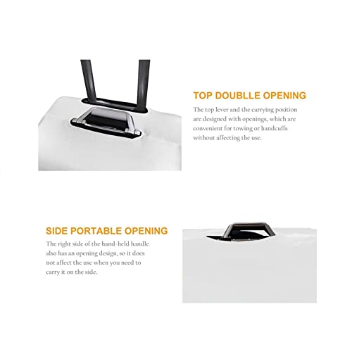 FCQIANKM Custom Luggage Cover, Customize Photo Travel Luggage Cover, Personalized Baggage Suitcase Protector, Customized Anti-scratch Suitcase Cover Multiple Size (18-21" 22-24" 25-28" 29-32")4
