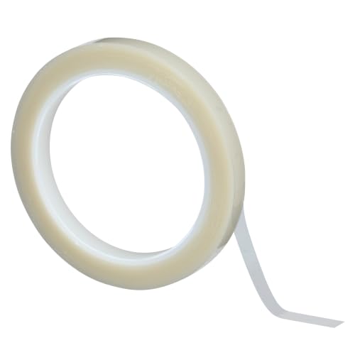 Image of 3M Polyester Film Tape 850, Transparent, 1 /2 in x 360 yd, 1.9 mil, 18 Roll /Case