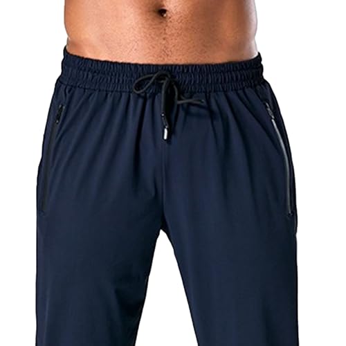Pantalones ligeros de senderismo con cordón para hombre miniatura 4