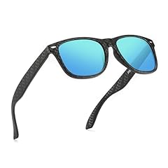 Carbon Fiber | Polarized Blue Mirror