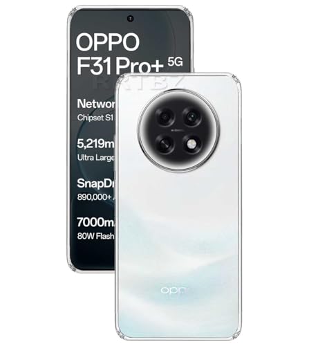 Image of Soft Silicone TPU Flexible Back Cover Compatible with Oppo F31 Pro+ 5G / F31 Pro Plus