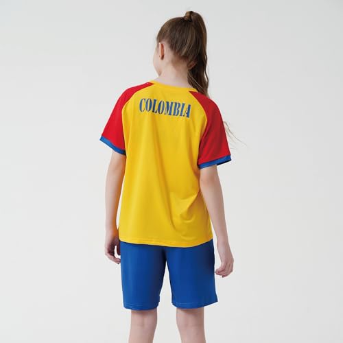 Image of Cnins Kids Soccer Jersey Kit for Boys & Girls- Breathable & Quick-Dry - Youth Soccer Football Training Gifts (2T-14Y)