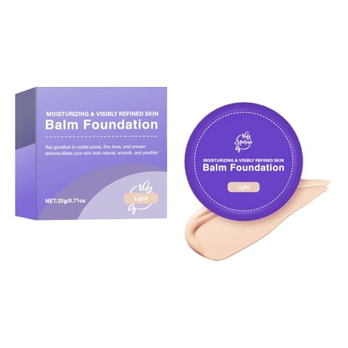 Base de Maquillaje Cremosa Compacta | Crema Correctora De Color 20g,Corrector Hidratante Duradero Unifica la Piel Acabado Natural Todas las Pieles Viaje Fiesta