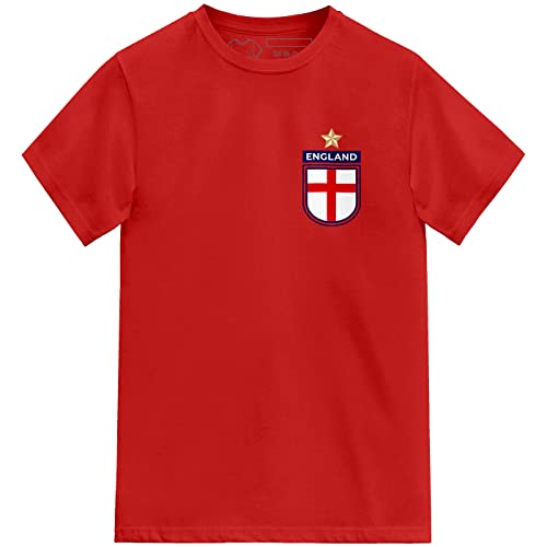 Camiseta de fútbol del equipo de Inglaterra para, Red, M
