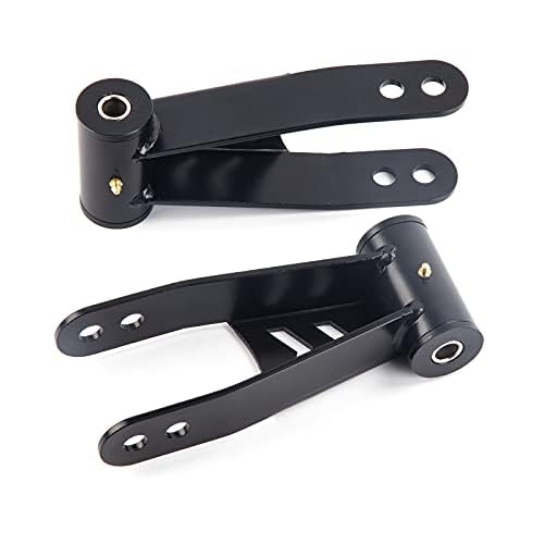 KSP Shackle Lowering Kit fit for 2019+ Che-vy GM-C, 1"or 1.5" Adjustable Rear Drop kit Work on 2019 2020 2021 Sierra 1500 Silverado 1500 Solid Steel Supension Leveling Kits