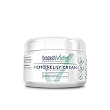 Research Verified Hemo Relief Cream - Witch Hazel, Vitamin E, Aloe Vera - 2 Fl. Oz - 1 Cream