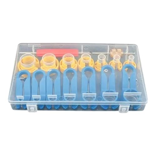 Set de 16 herramientas para desconectar líneas de aire acondicionado automotriz