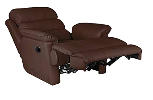 Image of Elegant Recliner Sofa 1 Seater - Supreme Comfort, Durable Manual Recliner Chair Design, and 5-Year Warranty for Reliability