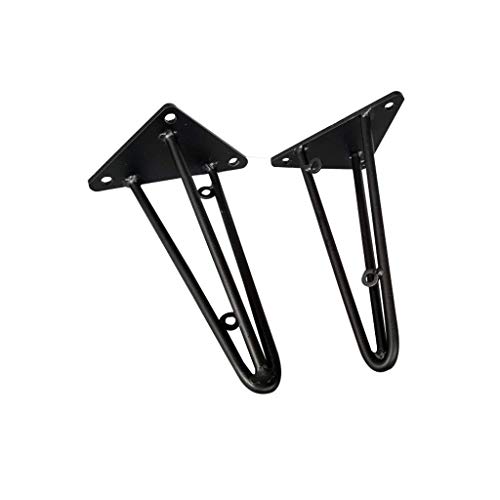 Preisvergleich Produktbild Haushaltswaren Sportzubehör Dreieck Regalhalterung ; 2 benutzerdefinierte schwimmende Regalrohr schwimmende Stativ Stativhalterung DIY Wandhalterung Regalhalterung spart Platz schwarz