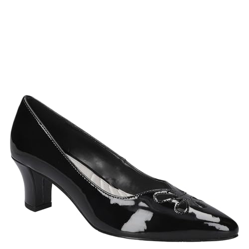 Escarpins Pat Easy Street noir verni : l'excellence des finitions ajustées