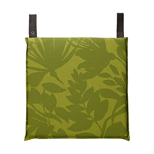 Le Jacquard Français Bahia Jungle 25369 Coussin de chaise d'extérieur en polyacrylique 40 x 40 cm