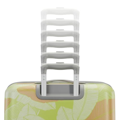 Image of American Tourister Moonlight Hardside Expandable Luggage with Spinner Wheels, Palm, Carry-On 20-Inch