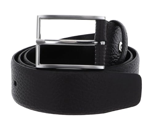 Ceinture Strellson en cuir véritable marron foncé raccourcissable W85