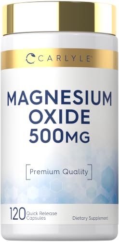 Carlyle Magnesium Oxide 500mg Capsules