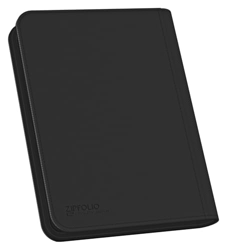 Image of Ultimate Guard Zipfolio 160 - 8 Pocket Xenoskin Black