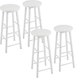 TABOURET DE BAR ROBUSTE ET DURABLE : Doté d'un siège en MDF de qualité E1 et d'une structure en métal, ce tabouret de bar WOLTU est résistant à l'usure et facile à nettoyer. Il est robuste pour charger jusqu'à 120kg. Les entretoises sous le siège sont conçues pour renforcer la stabilité de la chaise et répondre à vos besoins de repos en tant que repose-pieds aux différentes hauteurs