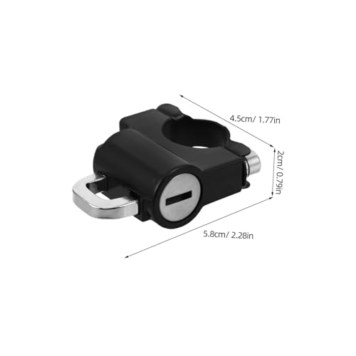 Candado de manillar para moto Abaodam soluciona robos en scooter y asegura casco de motocicleta 2