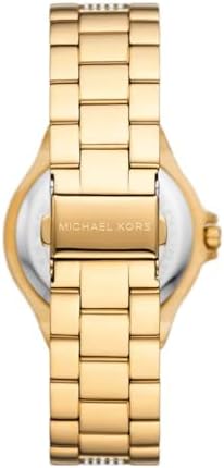 Michael Kors Lennox Watch for Women, Three-Hand Movement, Stainless Steel Watch with 37 mm Case