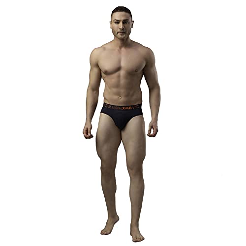 Image of Underjeans Men Cotton Blend Brief - Pack of 2