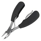 Acouto Spitzkopf-Nagelknipser aus Edelstahl, Nagelschere, Werkzeug für Eingewachsene Nägel...