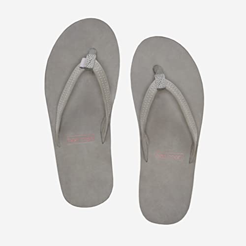 Hari Mari Fields - Women's Premium Leather Flip Flops - Sandals With Comfortable Leather Straps And Arch Support - Summer Shoes For Women #TOP1