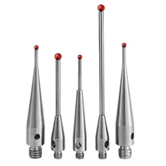 1 pcs Three dimensional probe, three coordinate measuring needle, ruby ...