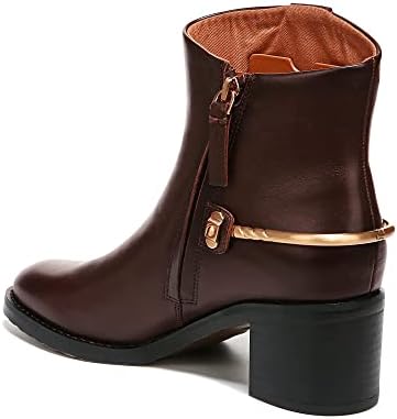Franco Sarto Sarto Womens Sandy Bootie Dark Brown Leather 9.5 M | Image 4