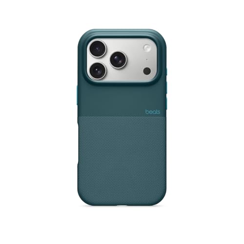 Beats iPhone 17 Pro Rugged Case with MagSafe & Camera Control, Scratch & Drop Tested, Matte Texture with Microfiber Lining - Rocky Blue by Beats - Used condition - US$24.89
