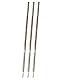 ONLINE 40002/3 3x Kugelschreiber Ersatzmine, Standardmine A2, Schreibfarbe rot, Strichstärke M (mittel), dokumentenecht, wassersfest, Kullimine