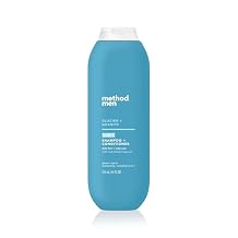 Method Men 2-in-1 Shampoo and Conditioner, Glacier + Granite - Cleans and Conditions with Argan and Jojoba Oil - Made without Parabens - 14 oz