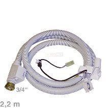 Preisvergleich Produktbild Bosch Siemens Sicherheitszulaufschlauch, Aquastop-Zulaufschlauch 2,2m für Waschmaschinen - Nr.: 296063
