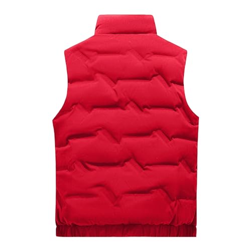 MEILONGER Mens Down Vest Winter Casual Thick Warm Outdoor Sleeveless Puffer Jacket for Hiking Travel Running3