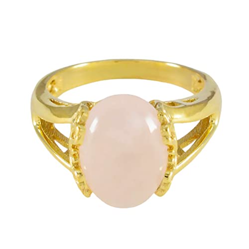 Bague ovale en argent et quartz rose pour sublimer vos mains avec confort