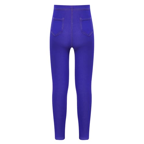 Toddler Girls' Basic Bootcut Jeans Skinny Fit Pull On Leggings High Waisted Casual Denim Pants with Pockets3