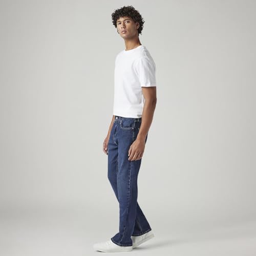 Image of Levi's Men's 527 Dark Indigo Bootcut Fit Mid-Rise Jeans
