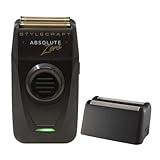 StyleCraft Absolute Zero Foil Shaver with Retractable Precision Trimmer and Replacement Slick Foil Head Bundle Deal