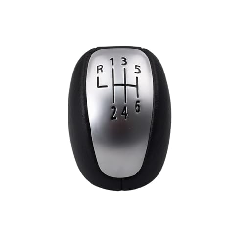 GXSAI pomo de Palanca de Cambios para Renault para Laguna III MK3 2007-2014 Perilla De Palanca Cambios Palo Pluma Balonmano Accesorios Estilo Coche(Black Line)