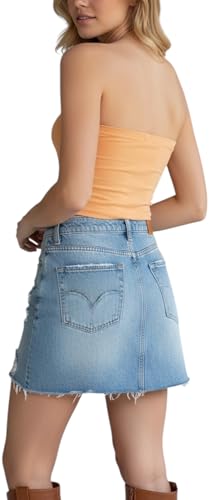 Image of ToBeInStyle Women's Cotton-Spandex Blend Stretchy Tube Top
