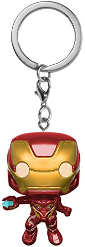 Funko Pop! Keychain: Avengers Infinity War - Iron Man - Mini-figurine en Vinyle à Collectionner Porte-clés Fantaisie - Cadeau de Noël - Idée de Cadeau - Produits...