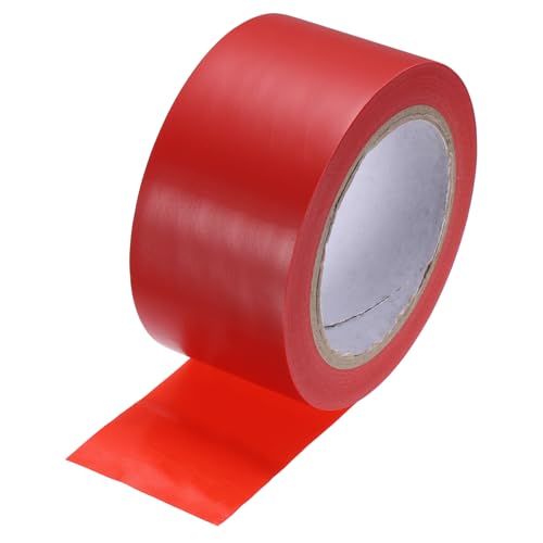 Ruban de marquage au sol rouge en vinyle pour éviter les zones de danger