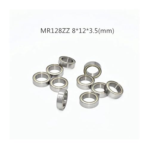 Roulement miniature MR128ZZ de haute précision en acier chromé robuste