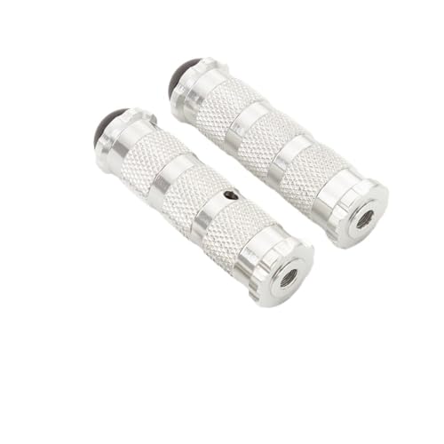 Repose-pieds de moto en aluminium 8 mm accessoire de remplacement gris