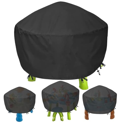 Pesoncarl Water Table Cover, 34x34x18 Inch Water Table Accessories, Waterproof DustProof Sand and Cover, Anti-UV Reusable Kids, Sports Toys Outdoor