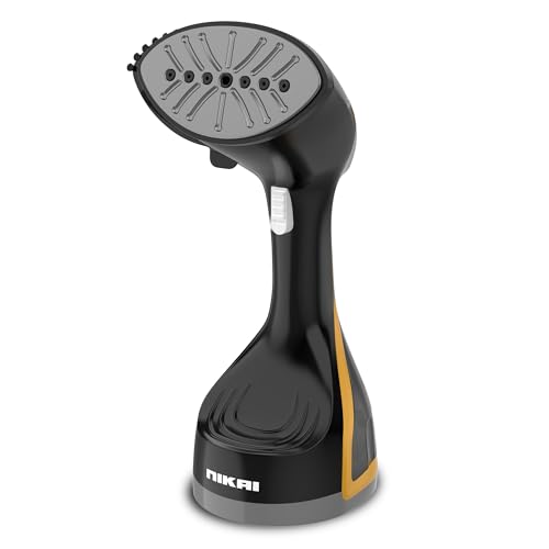 NIKAI Garment Steamer 1800w, Colour black and White2 years warranty
