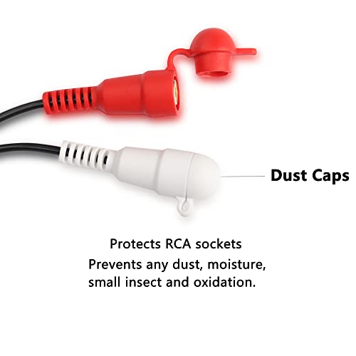 GELRHONR JST - Cavo audio per altoparlanti RCA da