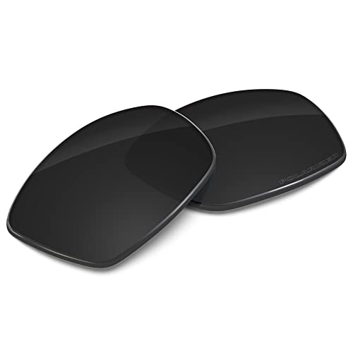 Image of Performance Replacement Lenses Compatible with Oakley Straightlink OO9331 | Straightlink Asian Fit(AF) Polarized Etched-Carbon Black