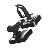 マルチプラットフォームのフライトシミュレーターコントロール7/8/10/11ゲームコントローラーの振動を備えたジョイスティックコントローラー