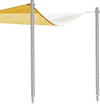 shade sail in backyard