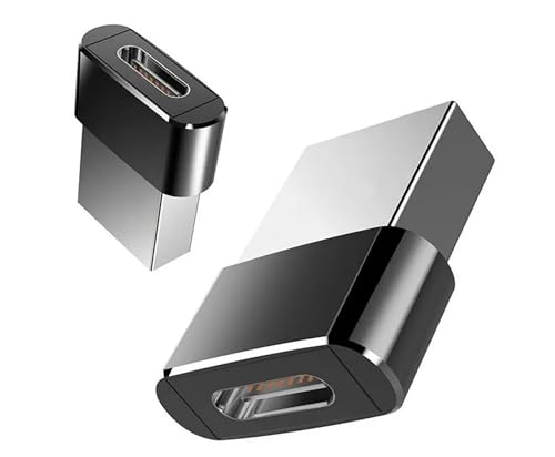 norrberg Adaptador USB 3.0 a tipo C 3.1, soporta carga rápida y transferencia de datos para teléfono, laptop, computadora (tipo C hembra/A macho)